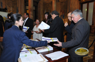 Homenaje a sobrevivientes 