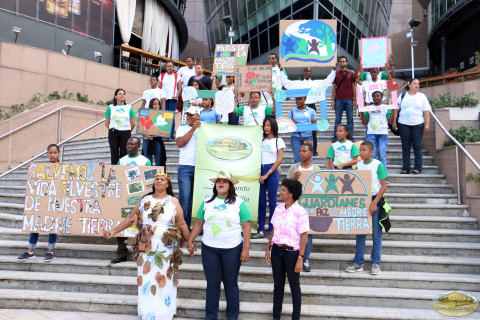 Dominicanos unidos por el día de la vida silvestre desfile y paradas ambientales