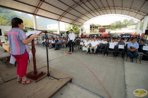 Presidenta Municipal María Lara, agradeció a la EMAP por emprender trabajo en equipo en beneficio de la sociedad