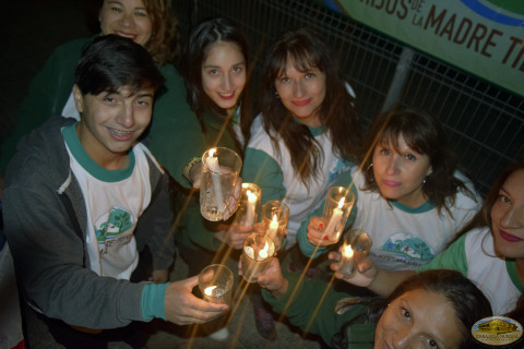 En Temuco la hora del planeta fue un momento para compartir con la comunidad. Sensibilización en Temuco