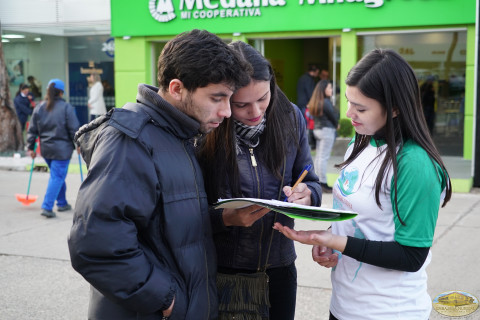 Activistas en Asunción asunción