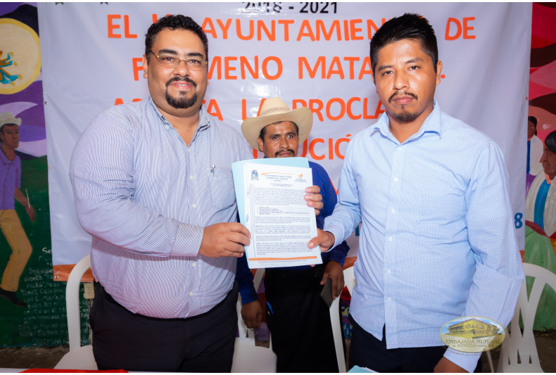 Ayuntamiento Filomeno Mata emite proclama en respaldo a la Madre Tierra