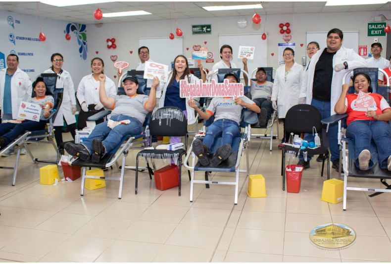 Jornada de donación de sangre en Termoencogibles S.A DE C.V., hace parte del 12 maratón