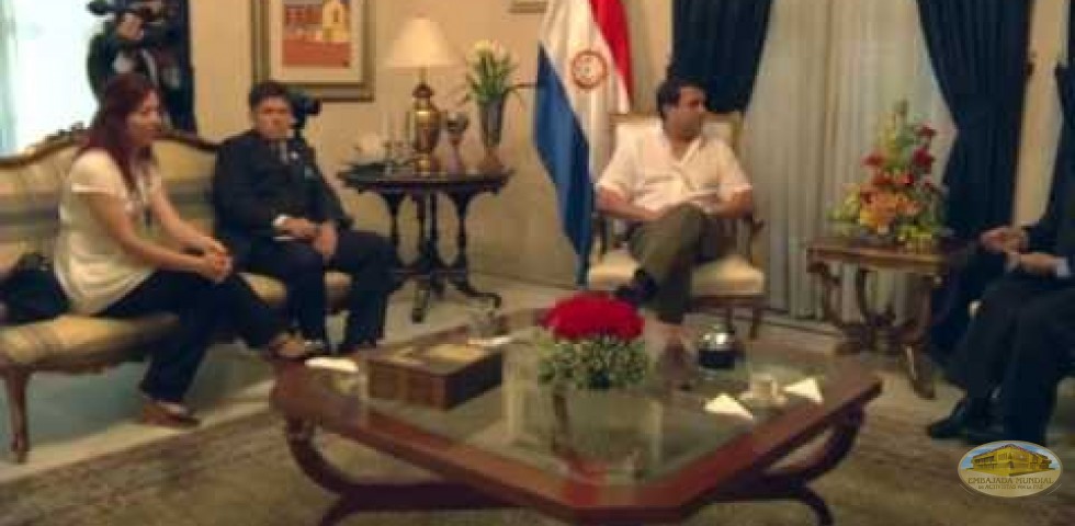 Huellas para no olvidar - Presidente y Primera Dama de Paraguay