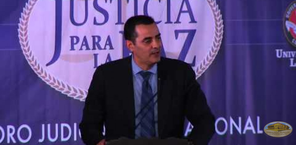 Primer Foro Judicial Internacional - Dr. José de Jesús Naveja Macías