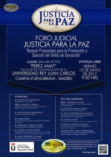 Foro Justicia para la Paz Madrid, España