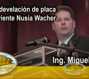 Educar para Recordar - Foro y placa de Nusia Wacher - Ing. Miguel Osers - Venezuela | EMAP