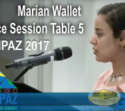 CUMIPAZ 2017 - Mariam Wallet - Science Session Table 5 | GEAP