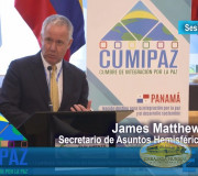 CUMIPAZ 2017 - Sesión Diplomática, Parlamentaria y Política - James Matthew Lambert | EMAP