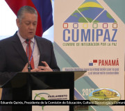 CUMIPAZ 2017 - Sesión Diplomática, Política y Parlamentaria - Dr. Luis Eduardo Quirós | EMAP