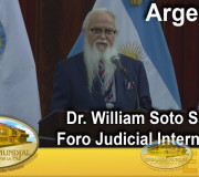 Justicia para la Paz - Argentina - Foro Judicial - Dr. William Soto Santiago | EMAP