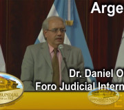 Justicia para la Paz - Argentina - Foro Judicial - Dr. Daniel Obligado | EMAP