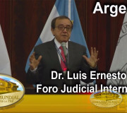 Justicia para la Paz - Argentina - Foro Judicial - Dr. Luis Ernesto Vargas | EMAP