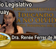 Educar para Recordar - Palacio Legislativo Foro Educando - Dra. Renée Ferrer de Arréllaga | EMAP