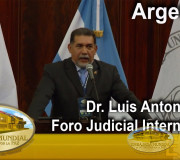 Justicia para la Paz - Argentina - Foro Judicial - Dr. Luis Antonio Ortíz | EMAP