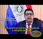 2016 07 22 Interview with President of the Chamber of Deputies of Paraguay Hugo Velazquez